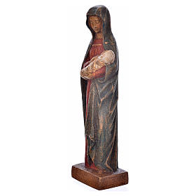 Vergine d'Autun con bambino 15 cm legno Bethléem