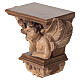 Wall shelf for statues, Raffaello model multi-patinated s2