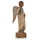 Ange au Sourire de Reims 39 cm legno finitura antica s4