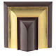 Mensola parete stile gotico Valgardena Antico Gold s4