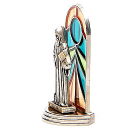Croci di san Benedetto: STOCK San Benedetto metallo cm 5,5 base vetrata