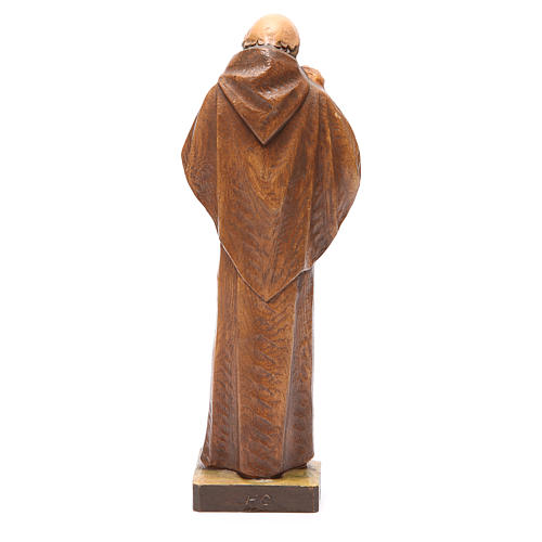 STOCK Statue Saint Antoine pâte à bois peinte 31 cm 4