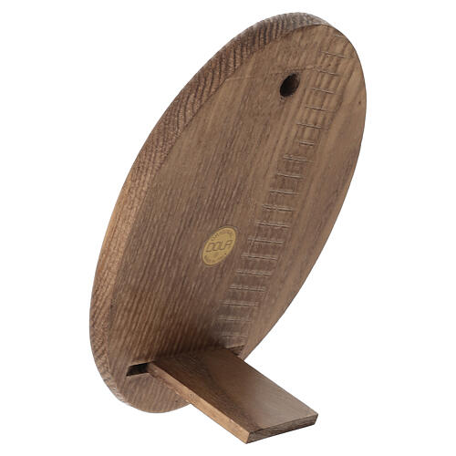 Sacra Famiglia colori tenui in legno di acero 5