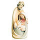 Holy Family in maple wood delicate colours s1