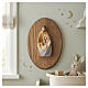 Holy Family in maple wood delicate colours s2