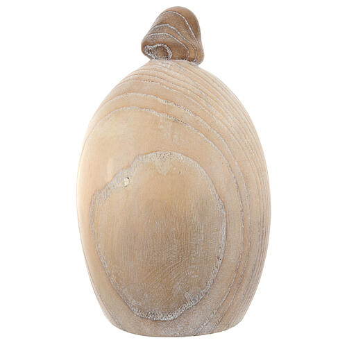 Sainte Famille peinte or moderne en bois frêne 5
