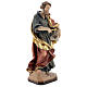 Saint Matthew statue in painted wood, Val Gardena s4