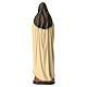 Saint Theresa painted wood statue with roses, Val Gardena s8