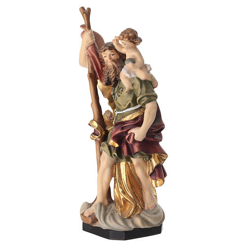 San Cristóbal de madera pintada 5