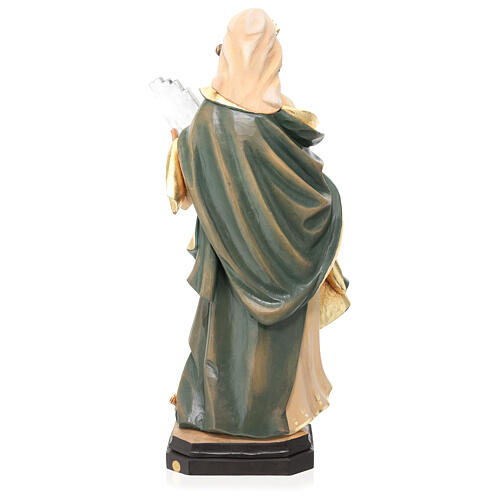 Figurka święta Cecylia drewno malowane 5