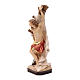 Estatua de San Sebastián de madera pintada de la Val Gardena s2