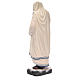 Madre Teresa de Calcuta de madera pintada de la Val Gardena con rosario s3