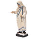 Mère Teresa de Calcutta en bois peint Valgardena chapelet s2