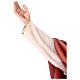 Statue Christ Roi en bois peint de Valgardena s8