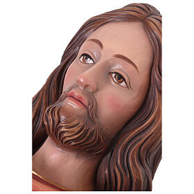 Imagem Cristo Rei em madeira pintada do Val Gardena