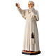 Figura Papież Benedykt XVI drewno malowane Val Gardena s3