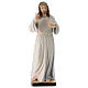 Christ Pantocrator statue in painted wood, Val Gardena s1