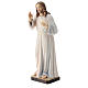 Figura Jezus Błogosławiący drewno malowane z Val Gardena s3