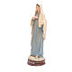 Estatua Virgen de Medjugorje de pasta de madera pintada 15 cm s2