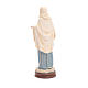 Our Lady of Medjugorje in painted wood paste 15cm s3