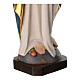 Statua Madonna Immacolata legno Valgardena colorato s6