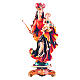 Estatua de Nuestra Señora de Bavaria de madera de arce pintada s1