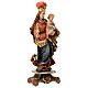 Statue Vierge Bawaria bois érable peint s4