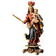 Statua Madonna Bawaria legno acero dipinta s1