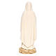 Statua Madonna Lourdes legno Valgardena colorato s5