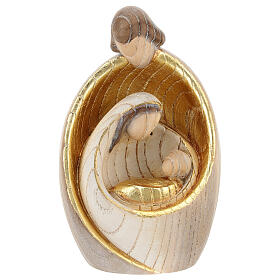Holy Family in ash wood with Gold edges
