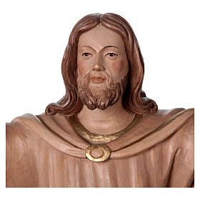 Statue Christ Ressuscité bruni 3 tons