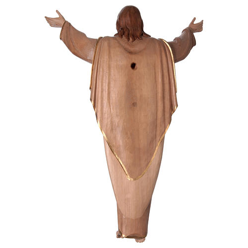 Statue Christ Ressuscité bruni 3 tons 5