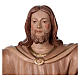 Statue Christ Ressuscité bruni 3 tons s2