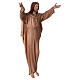Statue Christ Ressuscité bruni 3 tons s4