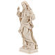 Sacred Heart of Jesus statue in natural wood Val Gardena s3