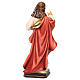 Sacred Heart of Jesus Val Gardena coloured realistic style s5