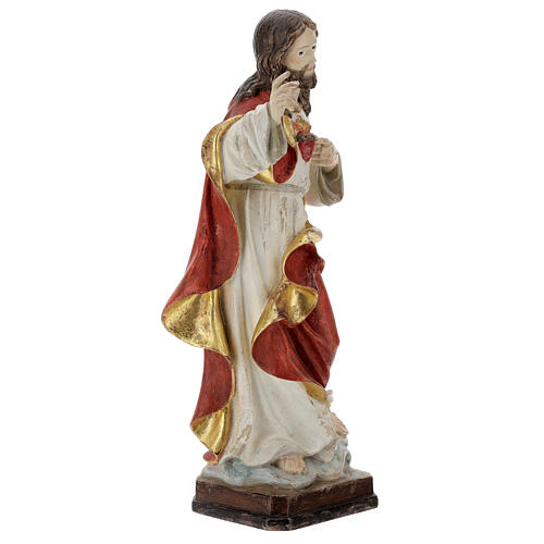 Sacro Cuore Gesù oro zecchino antico realistico 4