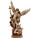 Saint Micheal of G. Reni statue burnished in 3 colours s1