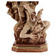 Saint Micheal of G. Reni statue burnished in 3 colours s4