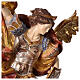 Saint Micheal of G. Reni finished in antique pure gold s9