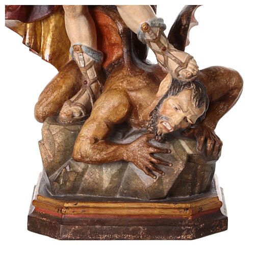 São Miguel Guido Reni ouro maciço antigo 3