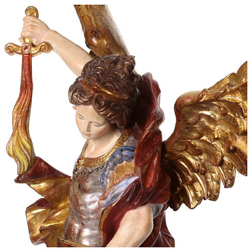 São Miguel Guido Reni ouro maciço antigo 5