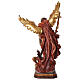 Saint Micheal of G. Reni finished in antique pure gold s12