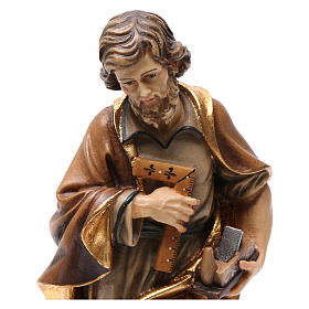 Statue Saint Joseph artisan coloré