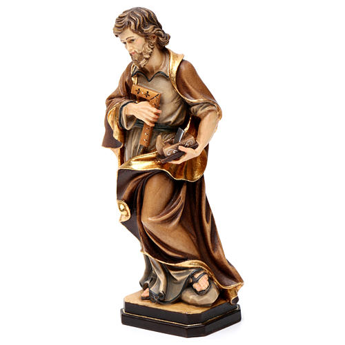 Statue Saint Joseph artisan coloré 3