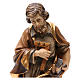 Statue Saint Joseph artisan coloré s2