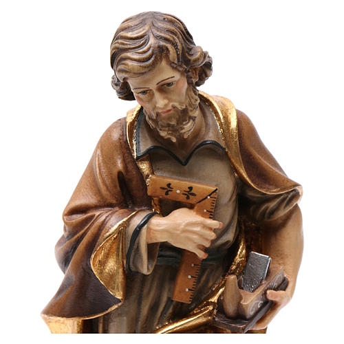Statua San Giuseppe artigiano colorato 2