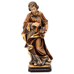 The artisan Saint Joseph coloured statue