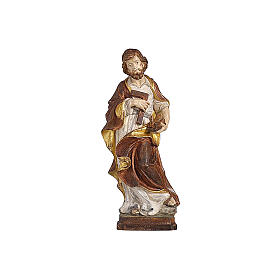 The artisan Saint Joseph finished in antique pure gold