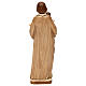 Saint Joseph with Baby Jesus statue burnished in three colours realistic style s5